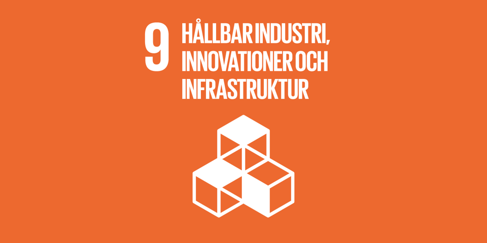 Det globala målet nr 9 - Hållbar industri, innovationer och infrastruktur